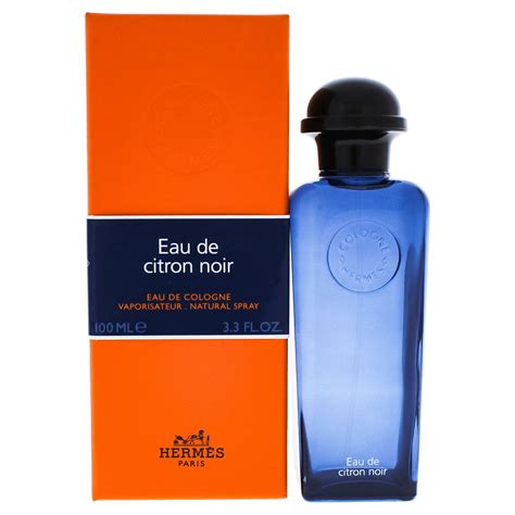 eau de toilette hermes citron noir|hermes citron noir review.